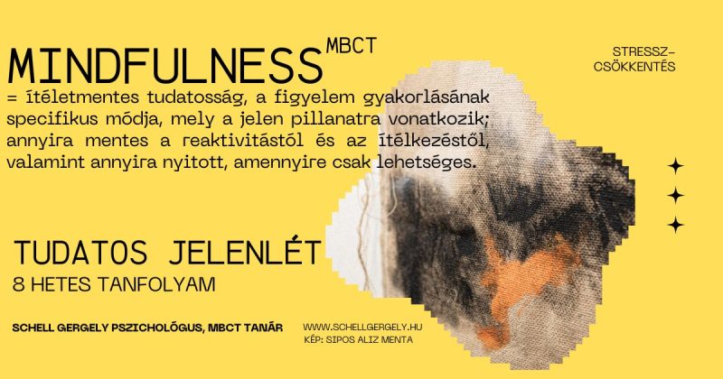 Mindfulness tanfolyam